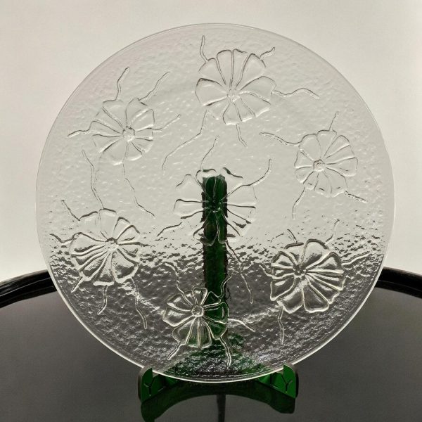 Glasfat Fat Tallrik Glas Vintage