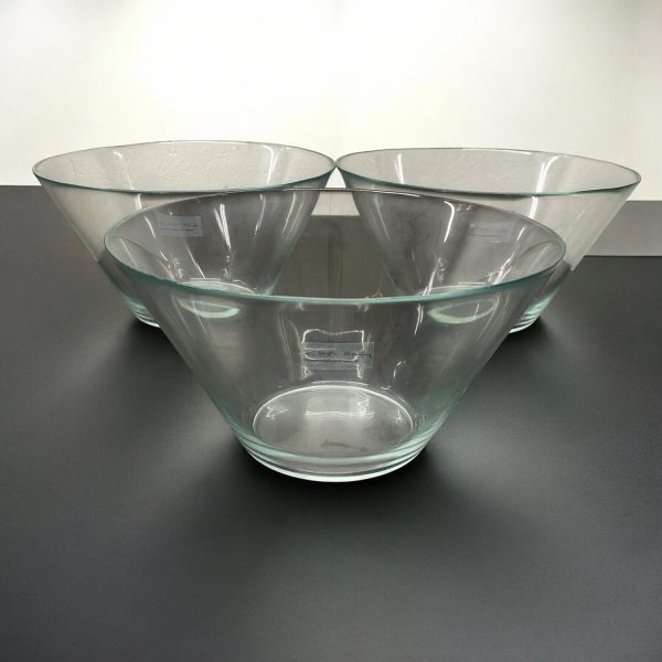 Design K Hagberg/M Hagberg Skålar 3st Serveringsskålar Skål Design Glas