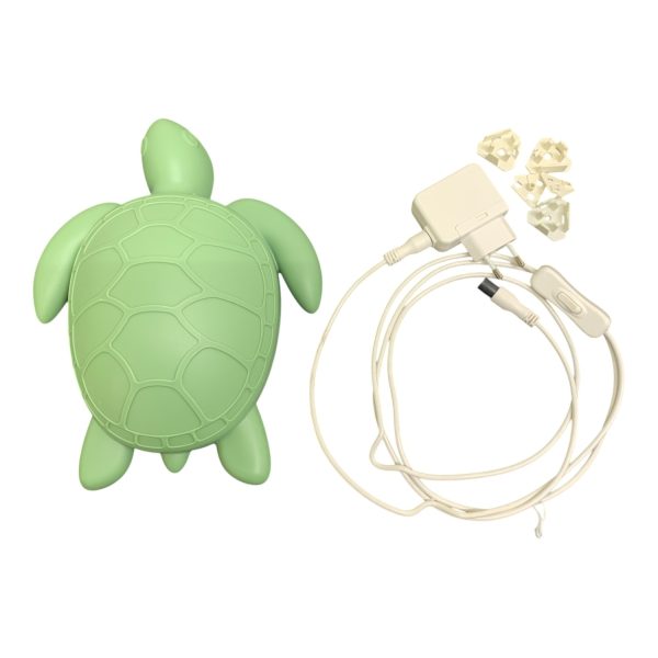 IKEA BLÅVINGAD LED Vägglampa Grön Sköldpadda Design