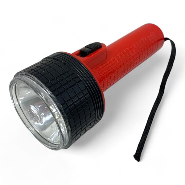 Sntlux Ficklampa Lampa Röd