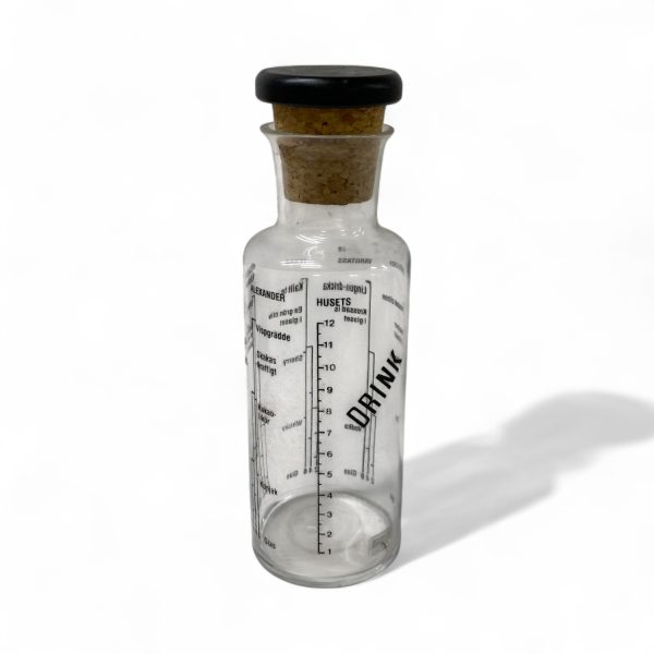 Flaska Drink Doserare i Glas Alexander Husets White Lady Vargtass Texas Höstglöd