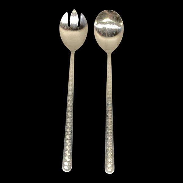 Salladsbestick Salladssked Salladsgaffel Bestick Stämplad Japan Stainless Steel