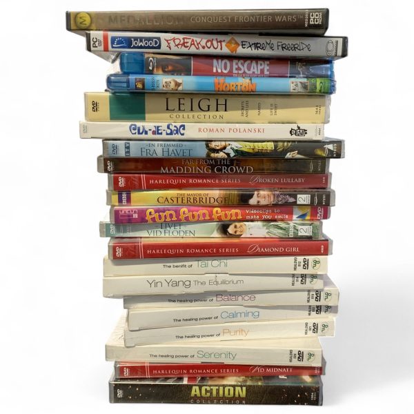 Paket 21st Blue-ray DVD PC blandade Filmer Spel PC-Spel DVD-Filmer Blueray