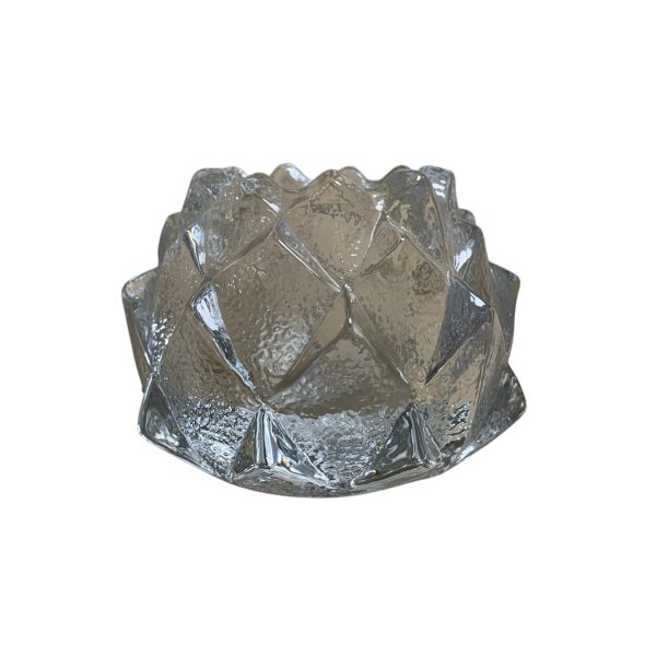Orrefors Nimbus Kotte Ljuslykta 7,5cm Design Signerad