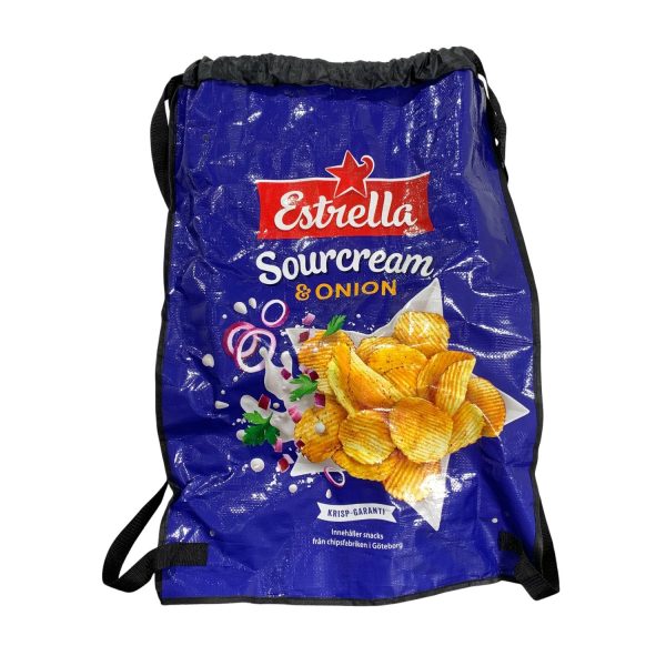 Estrella Stor Chipspåse Väska/Påse Saltade Sourcream & Onion Chips Påse