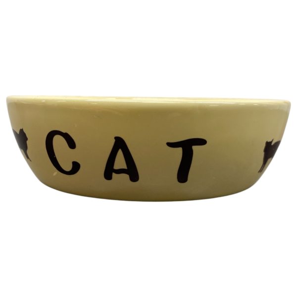 Kattskål Porslin Skål Katt Vattenskål Cat Bowl