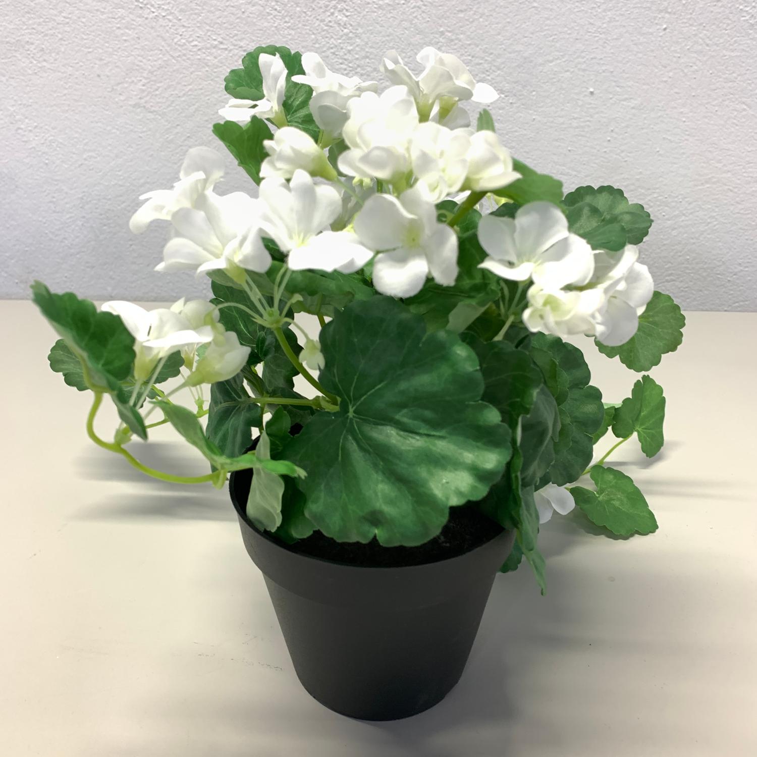 IKEA Fejka Konstgjord Blomväxt Vit/Grön Blomma Träd – FOOTLY