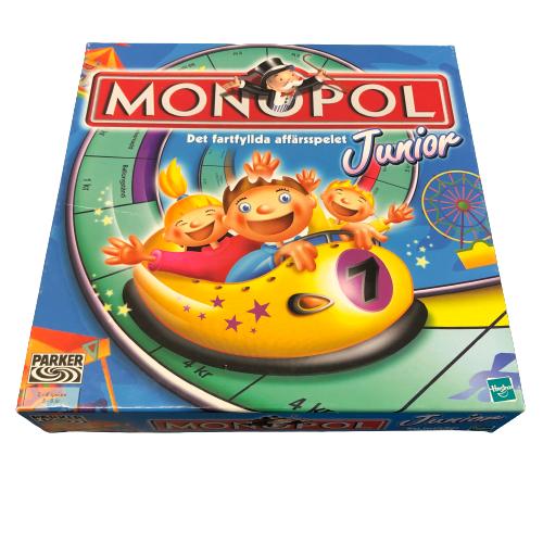 Hasbro Monopol Junior Spel Barnspel Sällskapsspel