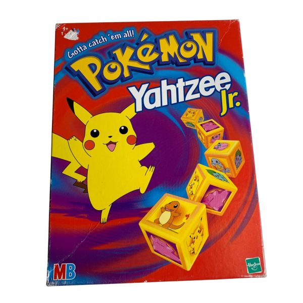Pokémon Yahtzee Jr. Spel MB Yatzy Nintendo 2000