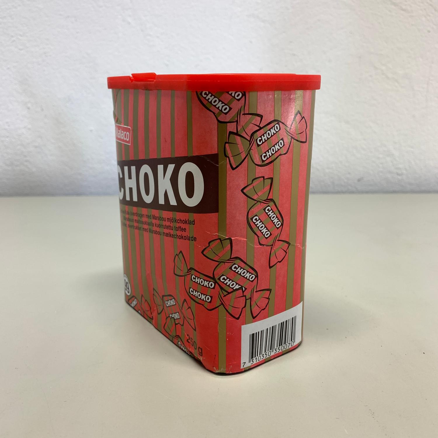 Malaco Choko Burk Vintage Retro Gammal Förpackning Godis Sweden Sverige ...