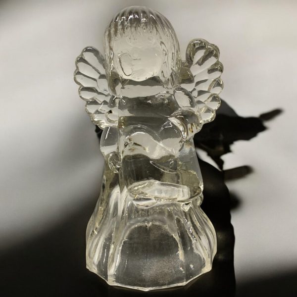 Glasfigurin Ängel Glas Klarglas