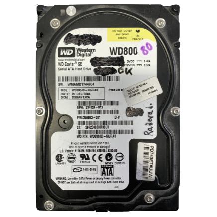 Western Digital Caviar SE 80GB SATA Hårddisk 3,5 Tum