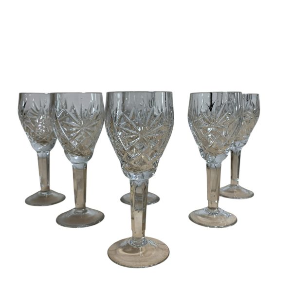 Kristall Spritglas 6 st 12 cm Snapsglas Kristallglas