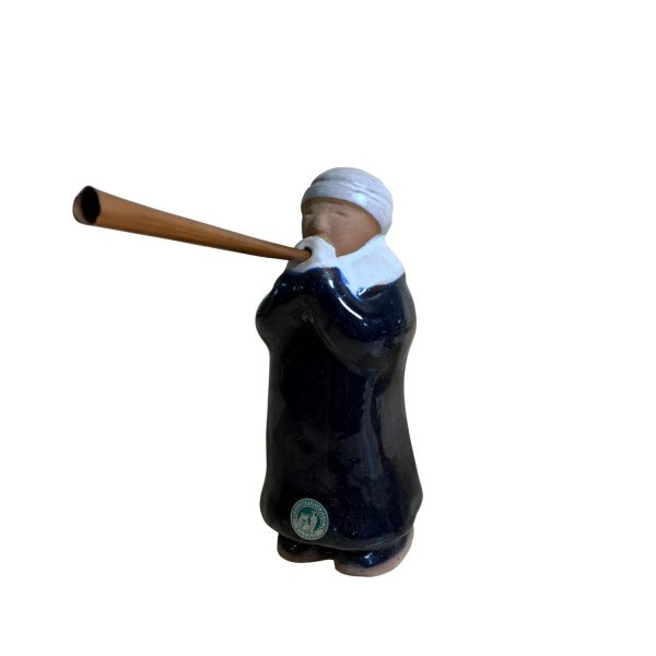 Krukmakaren Ystad Figurin Blå 17cm Lurblåsare