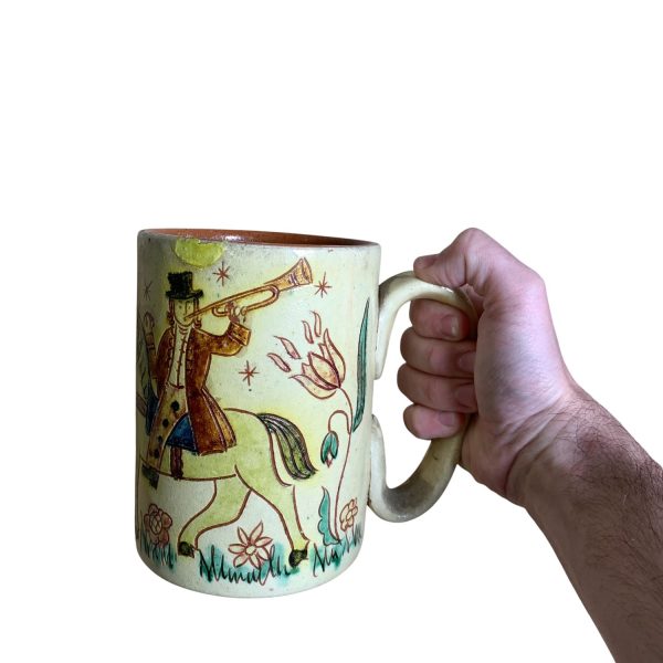 Sejdel Äldra Stämplad Signerad Ölsäjdel Stop Vintage Retro