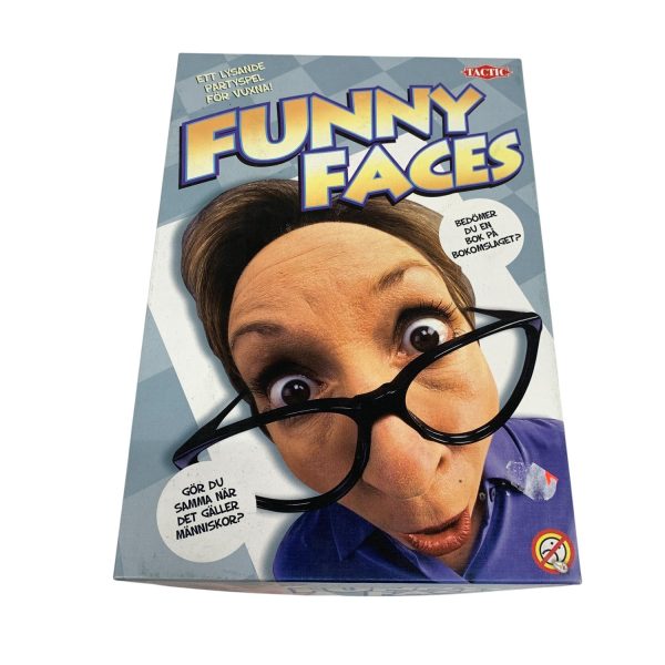 Tactic Spel Funny Faces Sällskapsspel