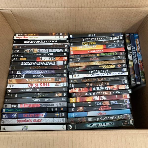 Dvd Filmer 1st Låda Ca 7,5g