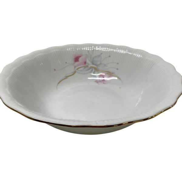 Alfreda Blocho Skål 26cm Vit Vintage