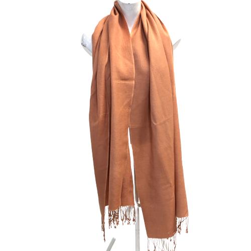 Pashmina Sjal Brun