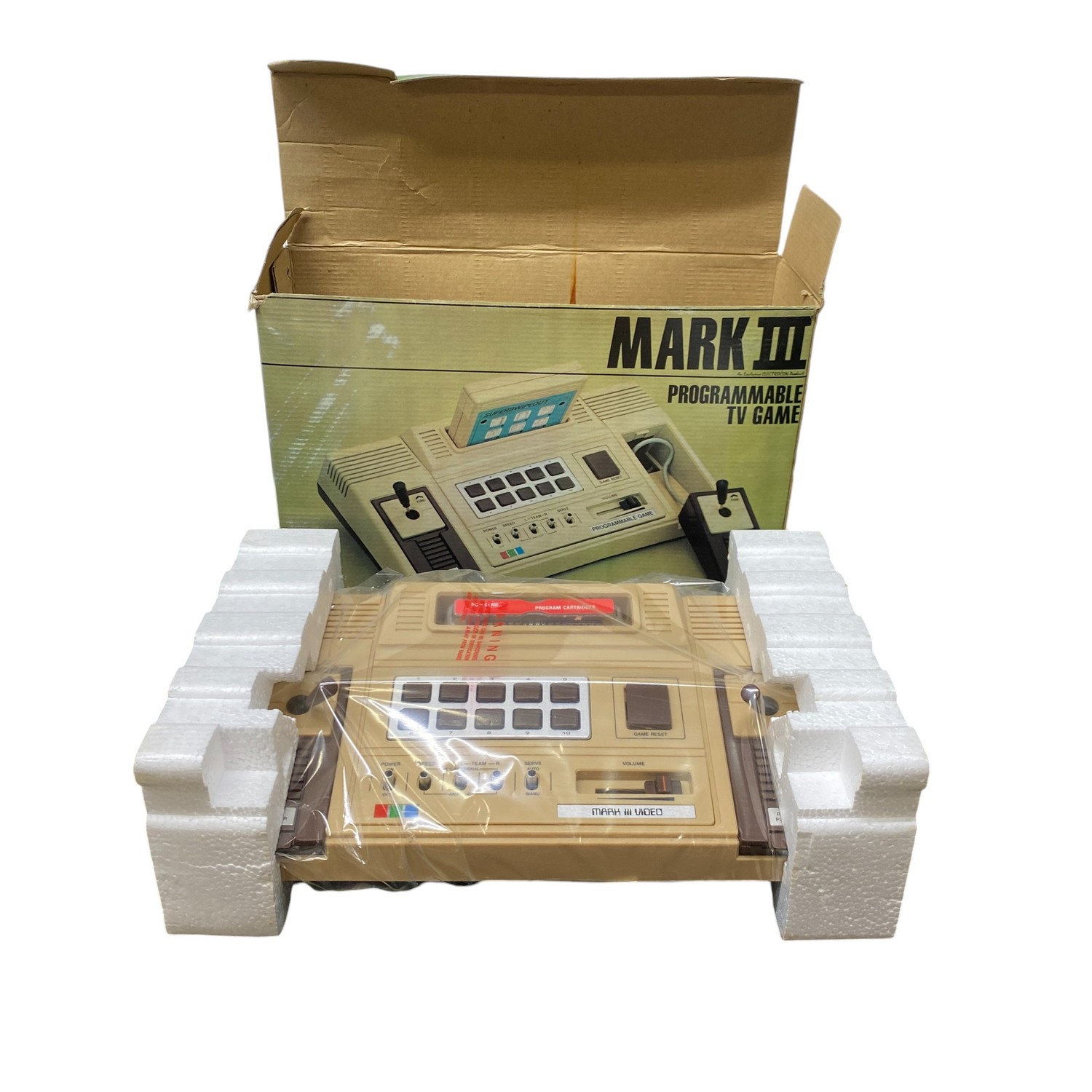 MARK III Programmable TV Game Retro Spelkonsol Electrocon Vintage Spel mark 3