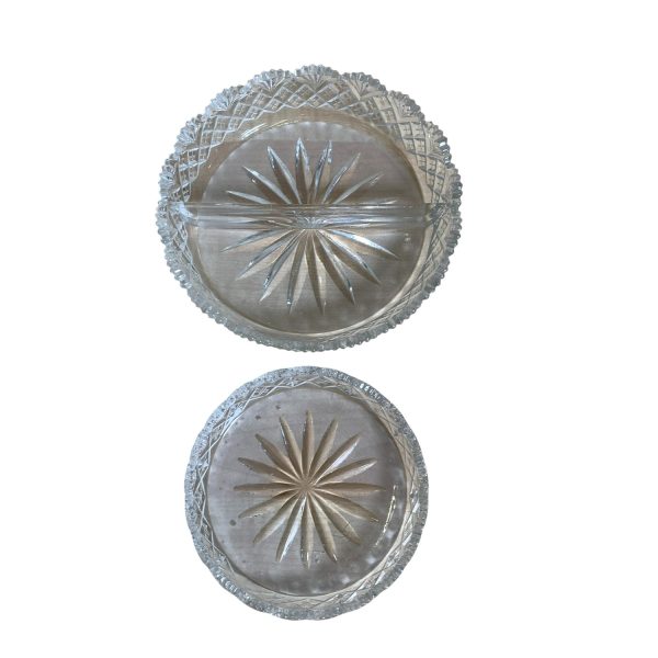 Glasfat Runda 2st 12cm & 16cm Glas Fat