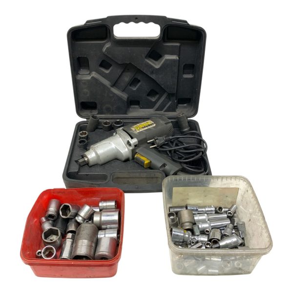 Meec YT3331 1/2" Hjulmutterdragare Mutterdragare 900W 2100RPM med Hylsor
