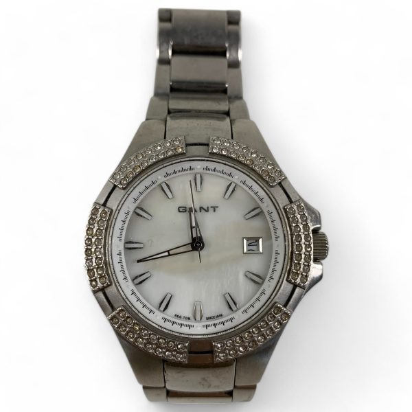 GANT Armbandsur Klocka Silverfärgad Länk