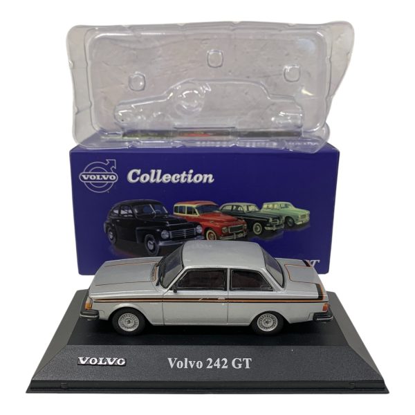 Edition Atlas Volvo 242 GT Modellbil Skala 1:43 Leksaksfordon Samlarleksak