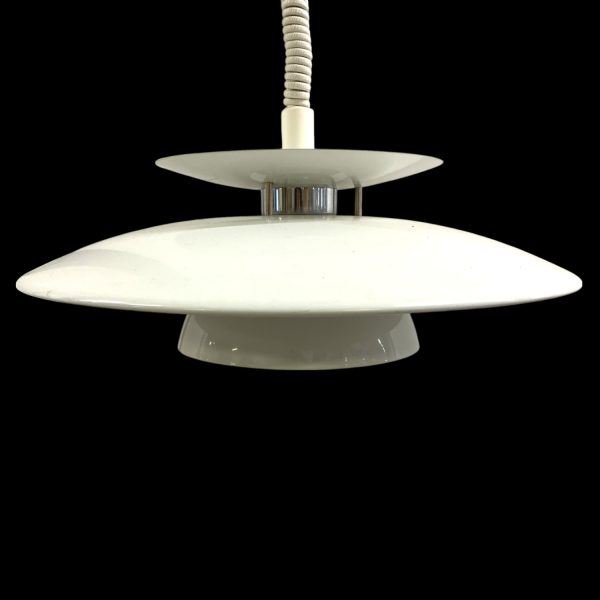 Taklampa Kökslampa Lampa E27 Vit Höjbar Sänkbar Design