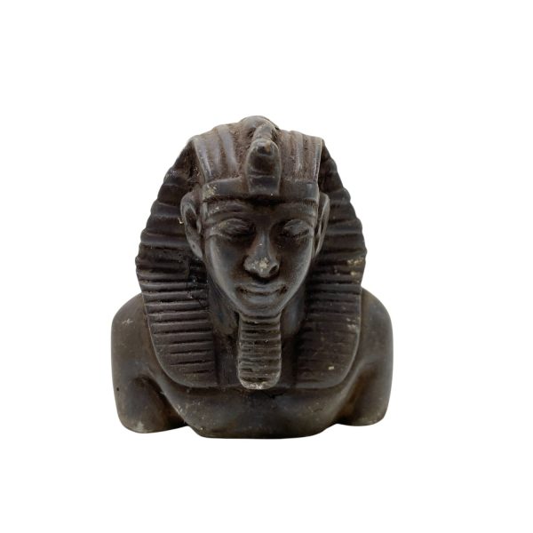 Egyptisk Farao Figurin 6 cm Prydnad Brun