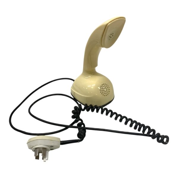Retro Kobratelefon Vit Ericsson LM Ericofon Kobra Telefon Vintage Gammal Old