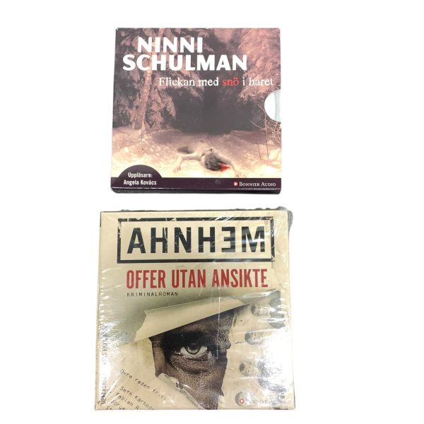 Ljudbok Offer utan ansikte Stefan Ahnhem Flickan med snö i håret Ninni Schulman