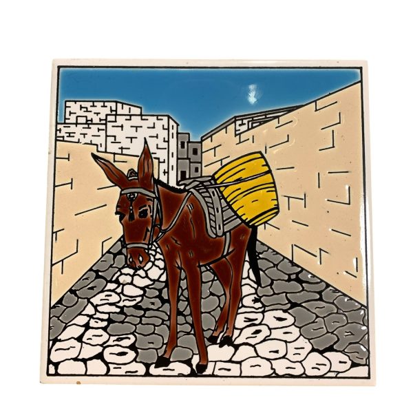 Pandora Ceramics Greece Tavla Åsna 15 cm