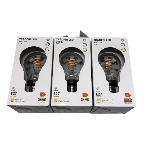 IKEA Trådfri Led E27 3st Lampa Lampor
