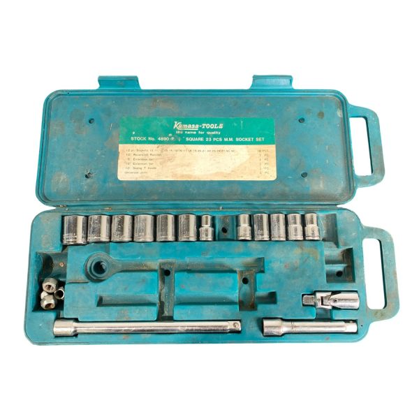 Kamasa Tools Hylsnyckelsats Verktygssats Hylsor Nycklar Verktyg