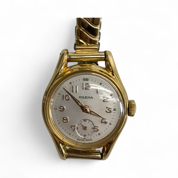 SILENA Armbandsur Swiss Made Klocka Damklocka Ur Watch Vintage