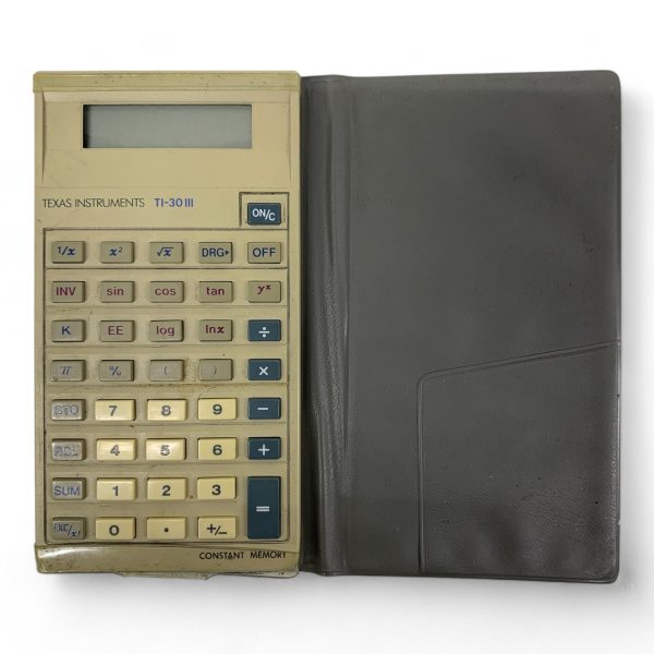 Texas Instruments TI-30 III Miniräknare Kalkylator Retro