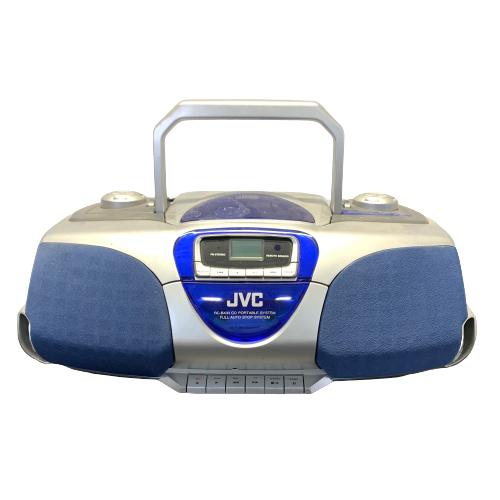 JVC Bärbar CD Kassett Radio
