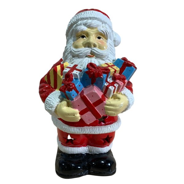 Tomte Ljuslykta Jultomte Röd 30cm Jul