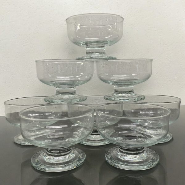 Dessertskålar 8st Efterättsskål Skålar Glas