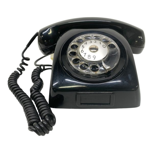 Dialog Retro Telefon Svart Televerket LM Ericsson Vintage Gammal Old Telephone