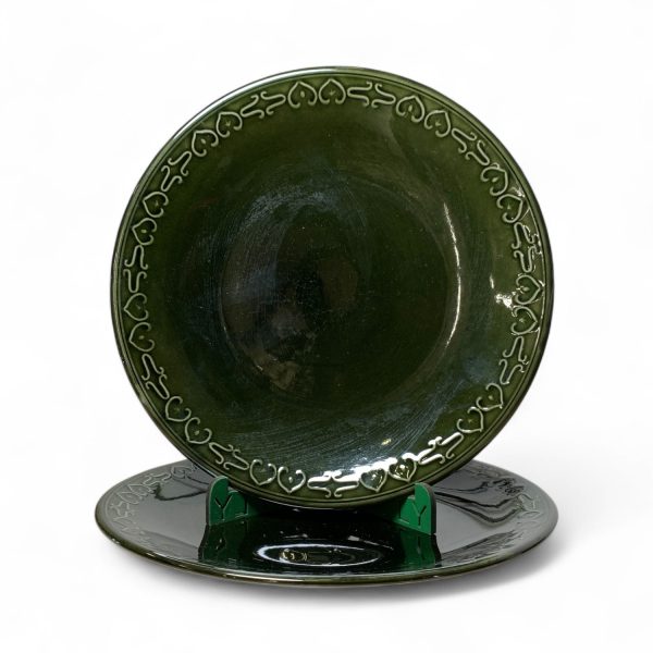 Tallrik 2st Barbeque By Barratts Staffordshire England Plate Retro Vintage