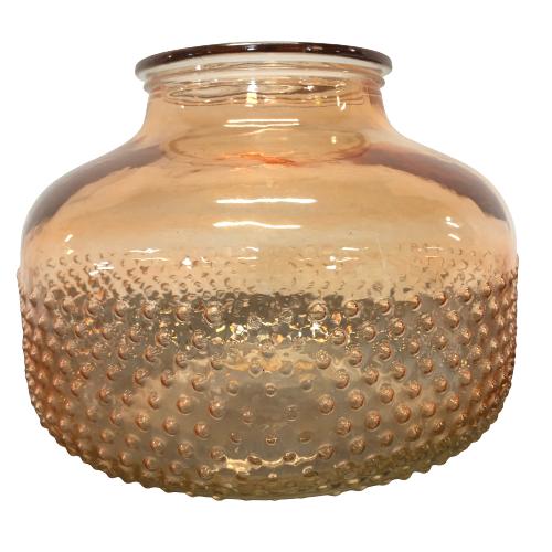 Stor Glasvas Vas Bubblor Design Vintage Retro Inredning