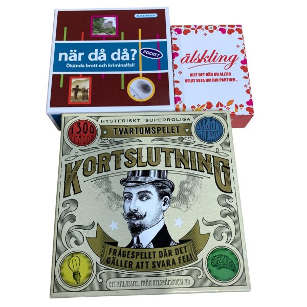 3st Spel Kortslutning Älskling När då då Pocket