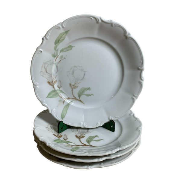 Hutschenreuther Sylvia Magnolia 4st Förrättstallrikar 21cm Tallrikar