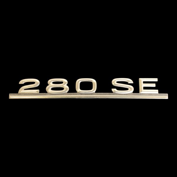 Mercedes benz 280 Se Skylt Plåt Märke Plåt Vintage Retro