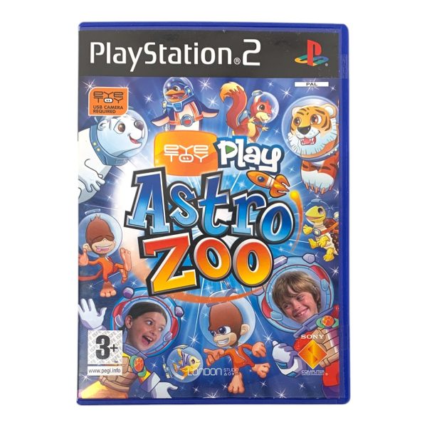PS2 Eye Toy Play Astro Zoo Spel PlayStation 2