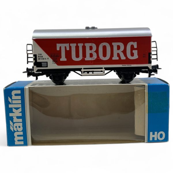 Märklin 4536 Godsvagn Tuborg HO Modelltåg Tåg Vagn
