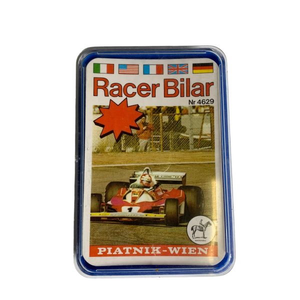 Racer Bilar Nr 4629 Piatnik-Wien Spelkort Kort Bilar Retro Vintage