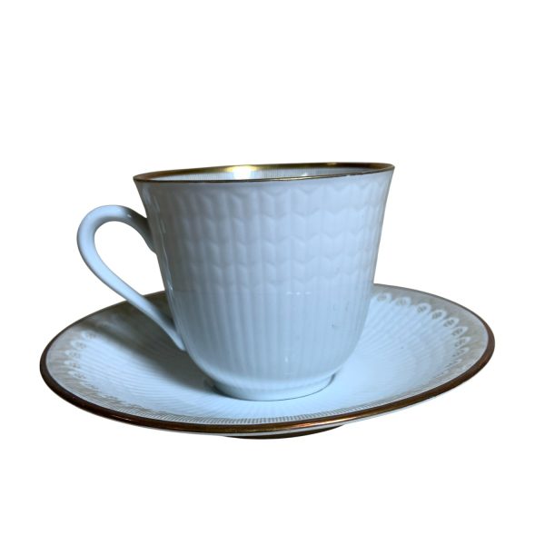 Rörstrand Ariel 1st Kopp & Fat Swedish Grace Vit Design